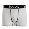 White with black band - Men's Trunk - Bamboo & Cotton Blend (1Pack)