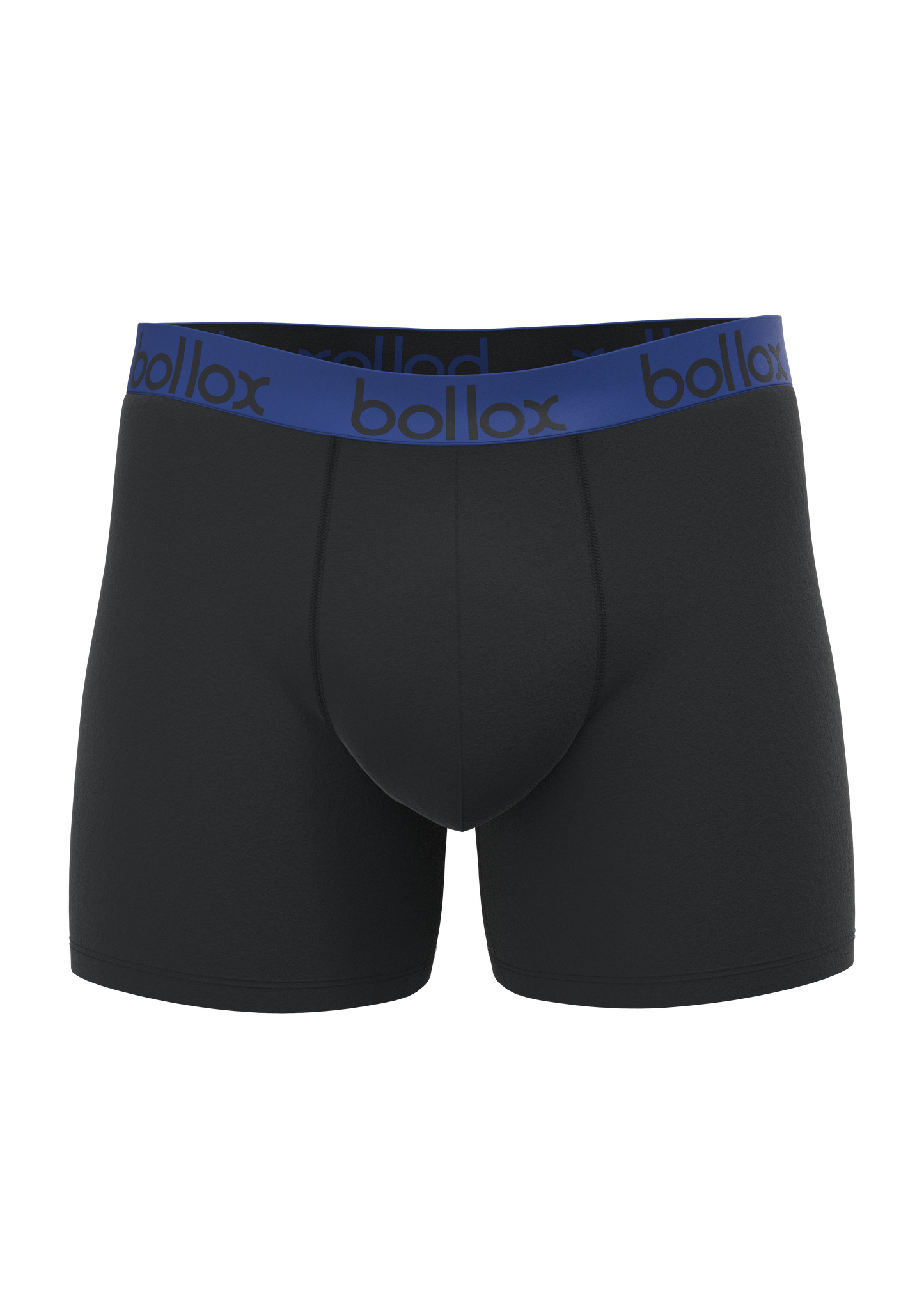 Black & Blue Duo Tone Set - Men's cotton boxer shorts (2Pack)