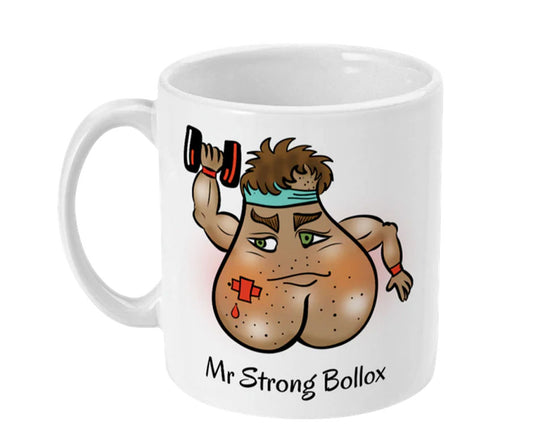 Mr Strong Bollox - Mug