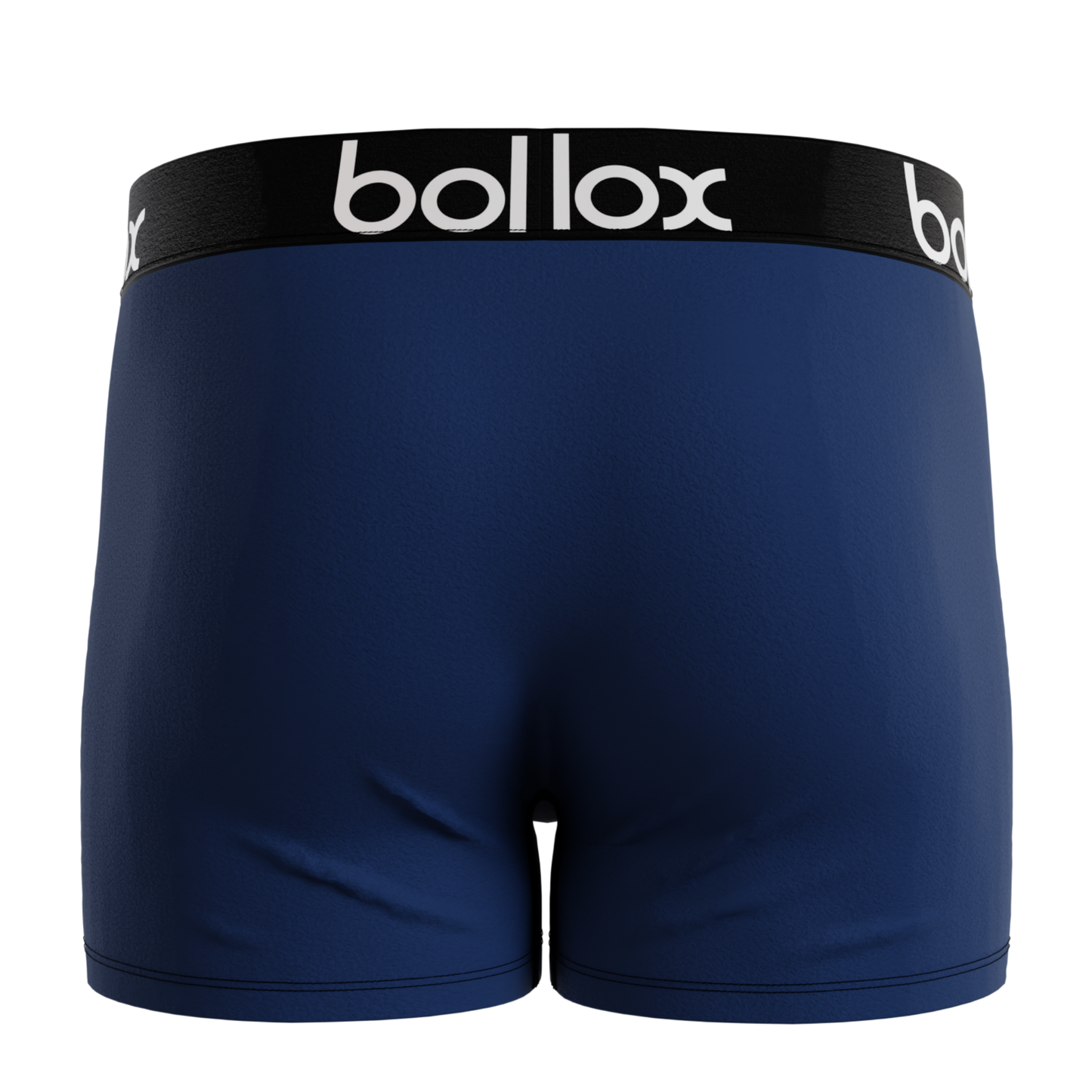 Blue with black band - Men's Trunk - Bamboo & Cotton Blend (1Pack)