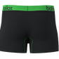 Black with Green - Men's Trunk - Bamboo & Cotton Blend (1Pack)