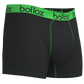 Black with Green - Men's Trunk - Bamboo & Cotton Blend (1Pack)