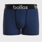 Blue with black band - Men's Trunk - Bamboo & Cotton Blend (1Pack)