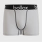 White with black band - Men's Trunk - Bamboo & Cotton Blend (1Pack)