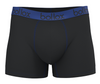 Black with Blue - Men's Trunk - Bamboo & Cotton Blend (1Pack)