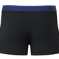 Black with Blue - Men's Trunk - Bamboo & Cotton Blend (1Pack)