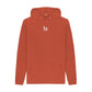 Rust BX Hoodie - with white logo