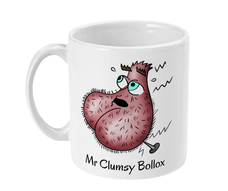 Mr Clumsy Bollox - Mug