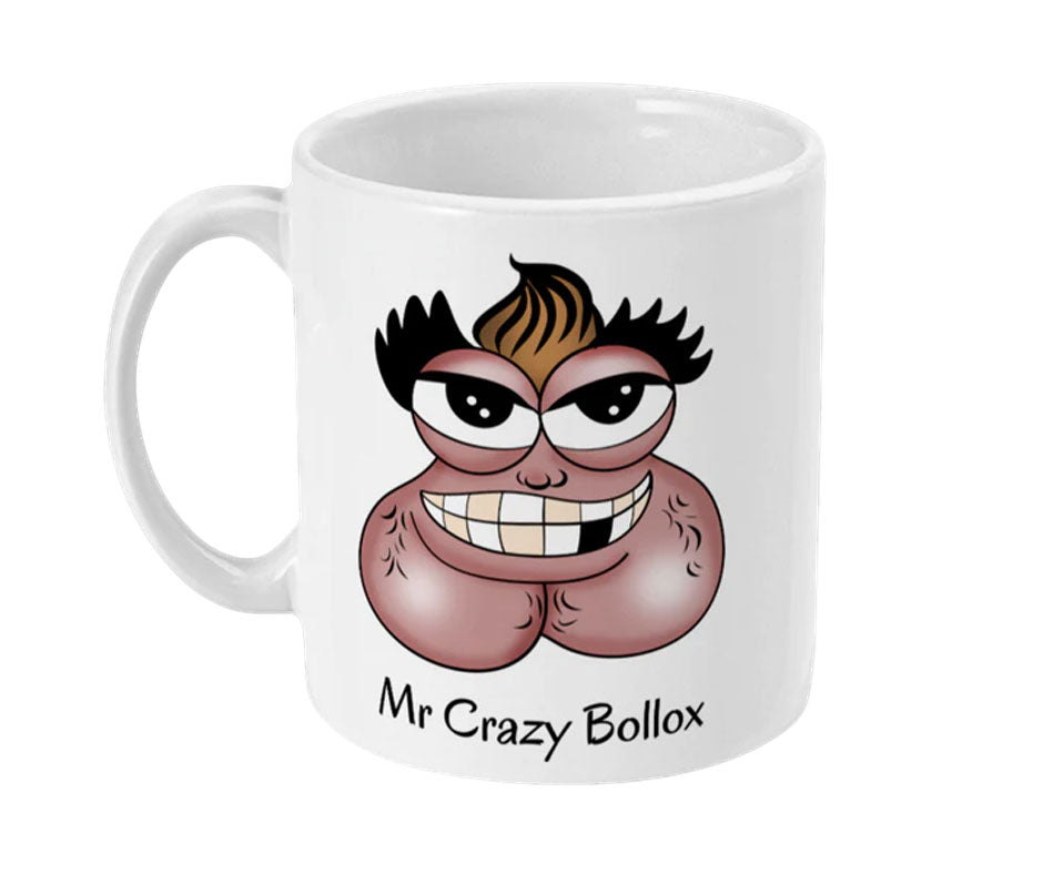 Mr Crazy Bollox - Mug