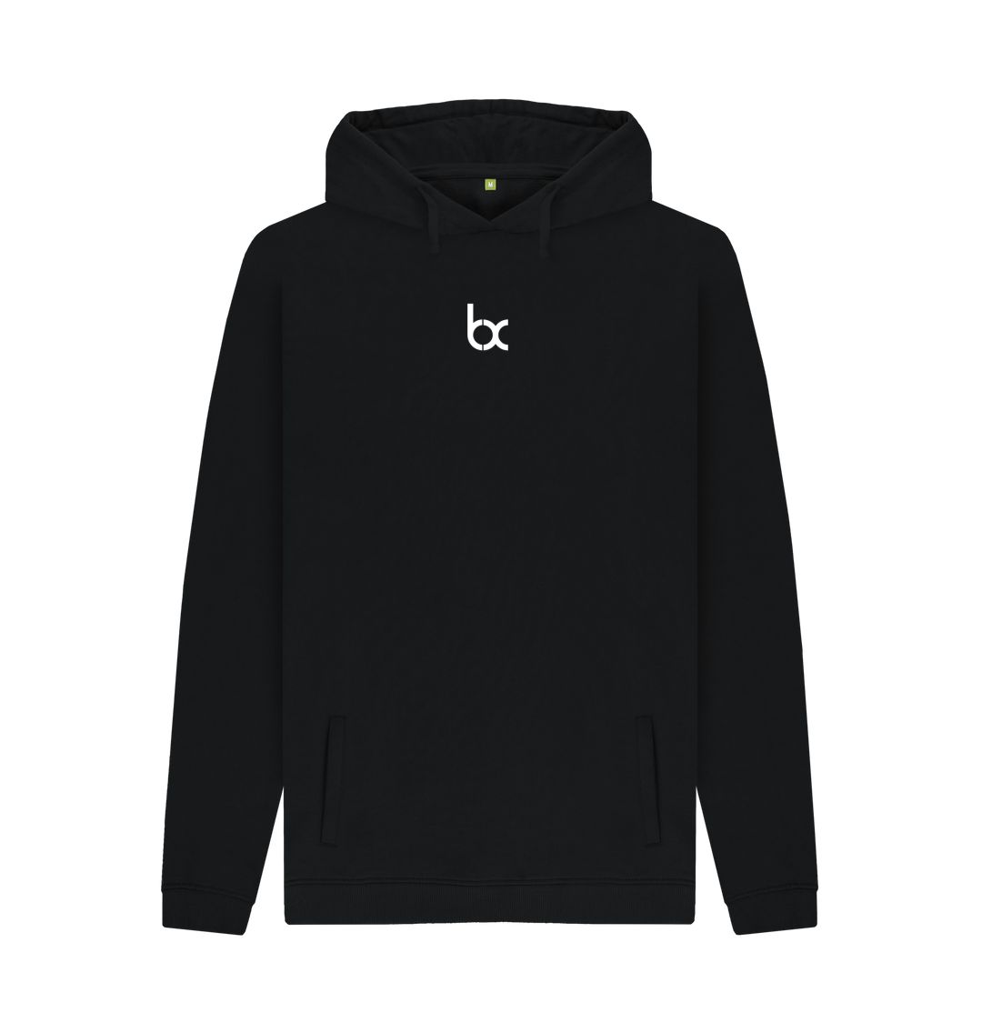 Black BX Hoodie - with white logo