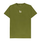 Moss Green BX Standard Tee with white logo