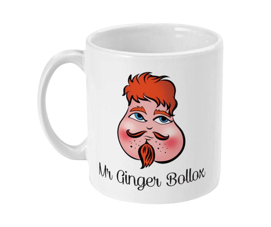 Mr Ginger Bollox Mug - NEW