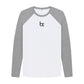 Athletic Grey-White BX Baseball Long Sleeve - Grey