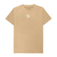 Sand BX Standard Tee with white logo