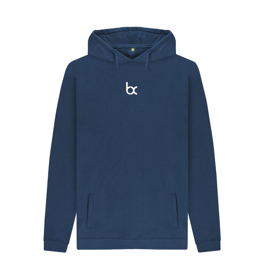 Navy BX Hoodie - with white logo