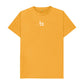 Mustard BX Standard Tee with white logo