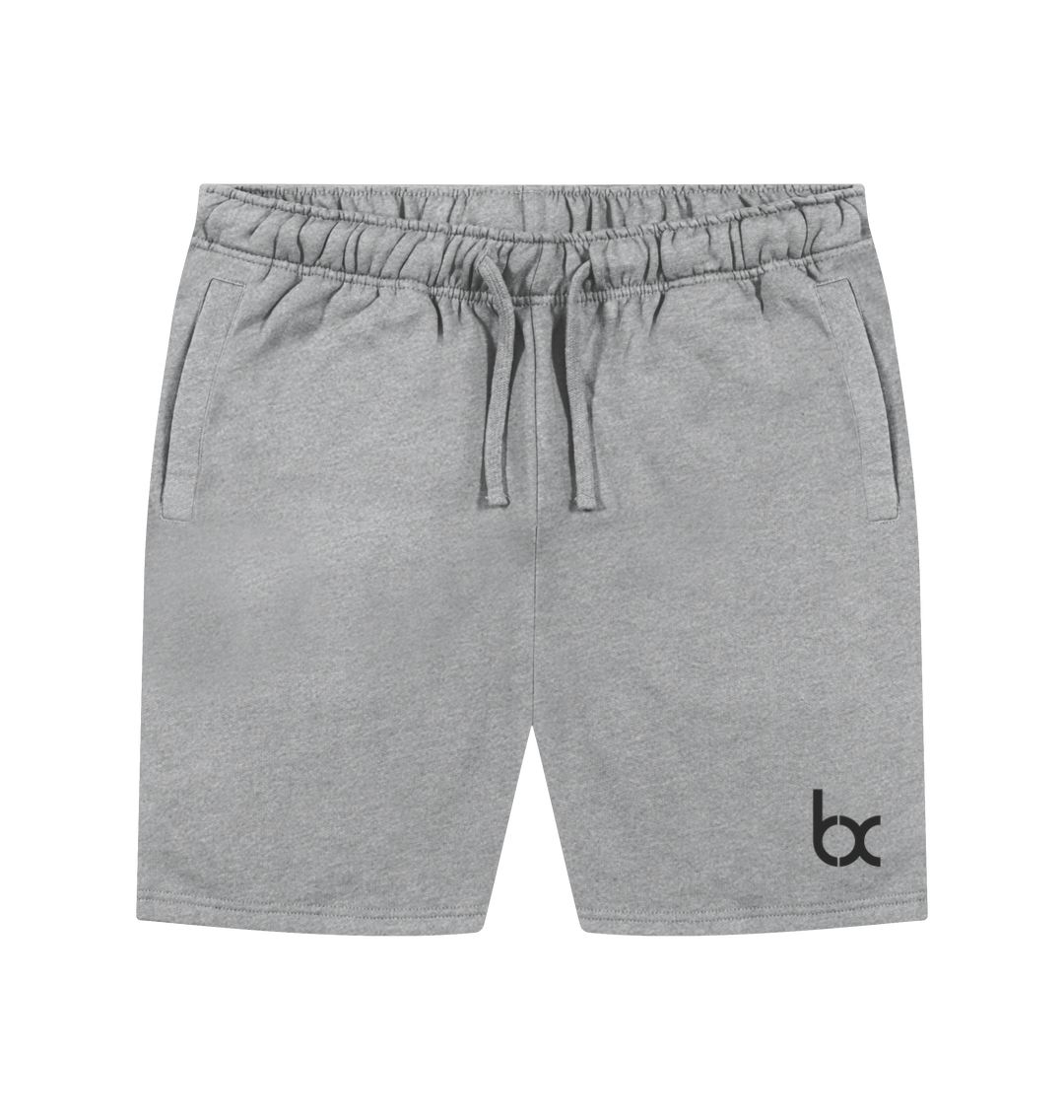 Athletic Grey BX Shorts - Grey with black logo
