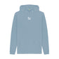 Stone Blue BX Hoodie - with white logo