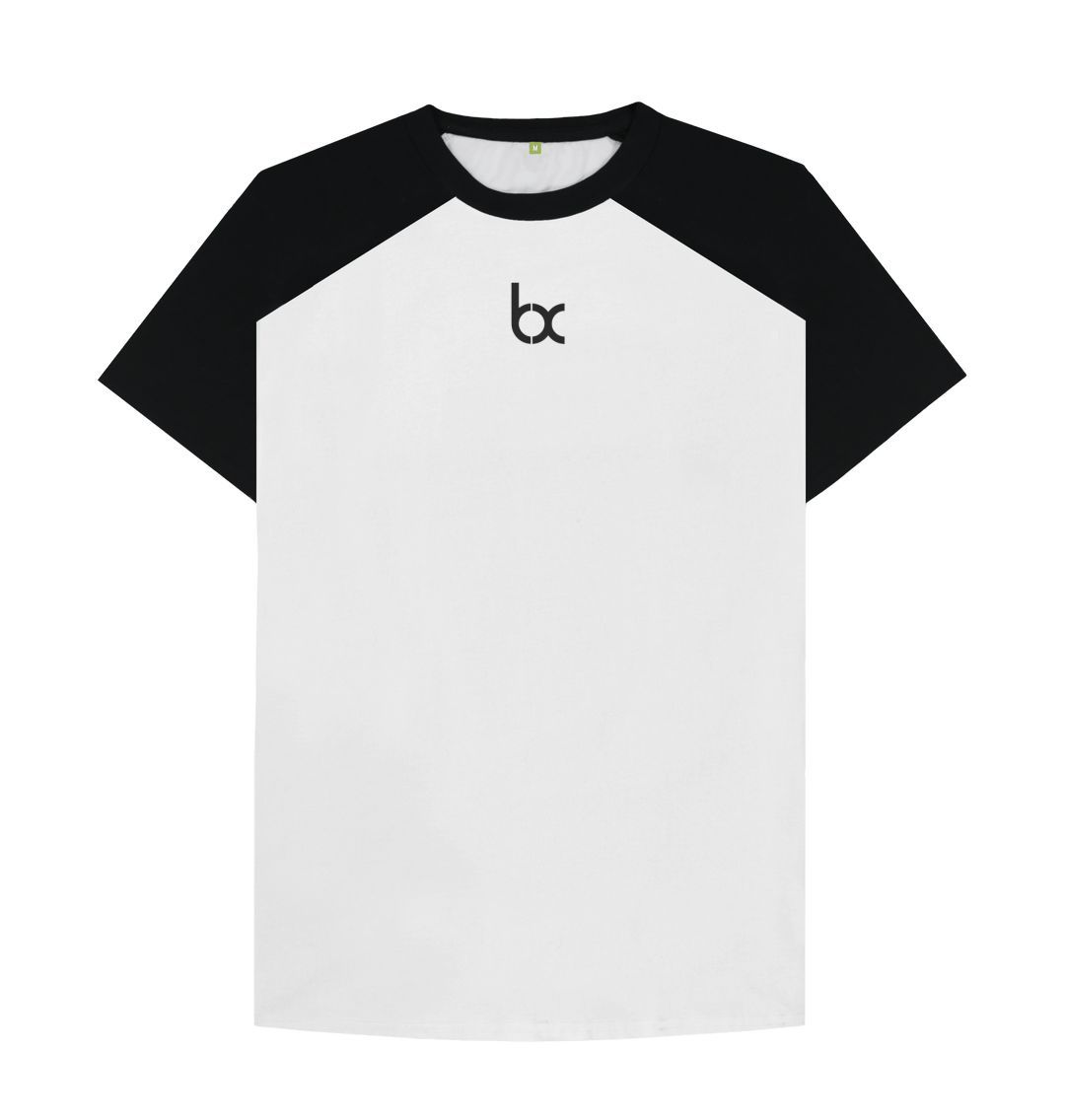 Black-White BX Baseball Short Sleeve - Grey